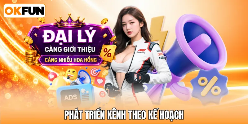 Phát triển kênh theo kế hoạch