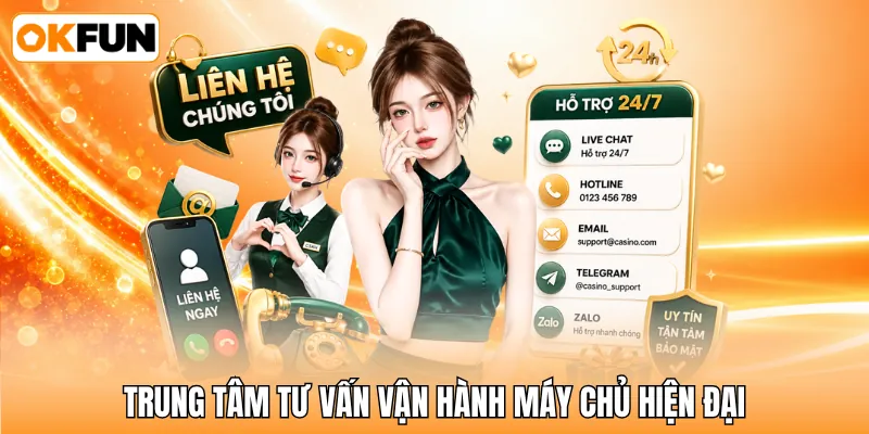 Trung tâm tư vấn vận hành máy chủ hiện đại